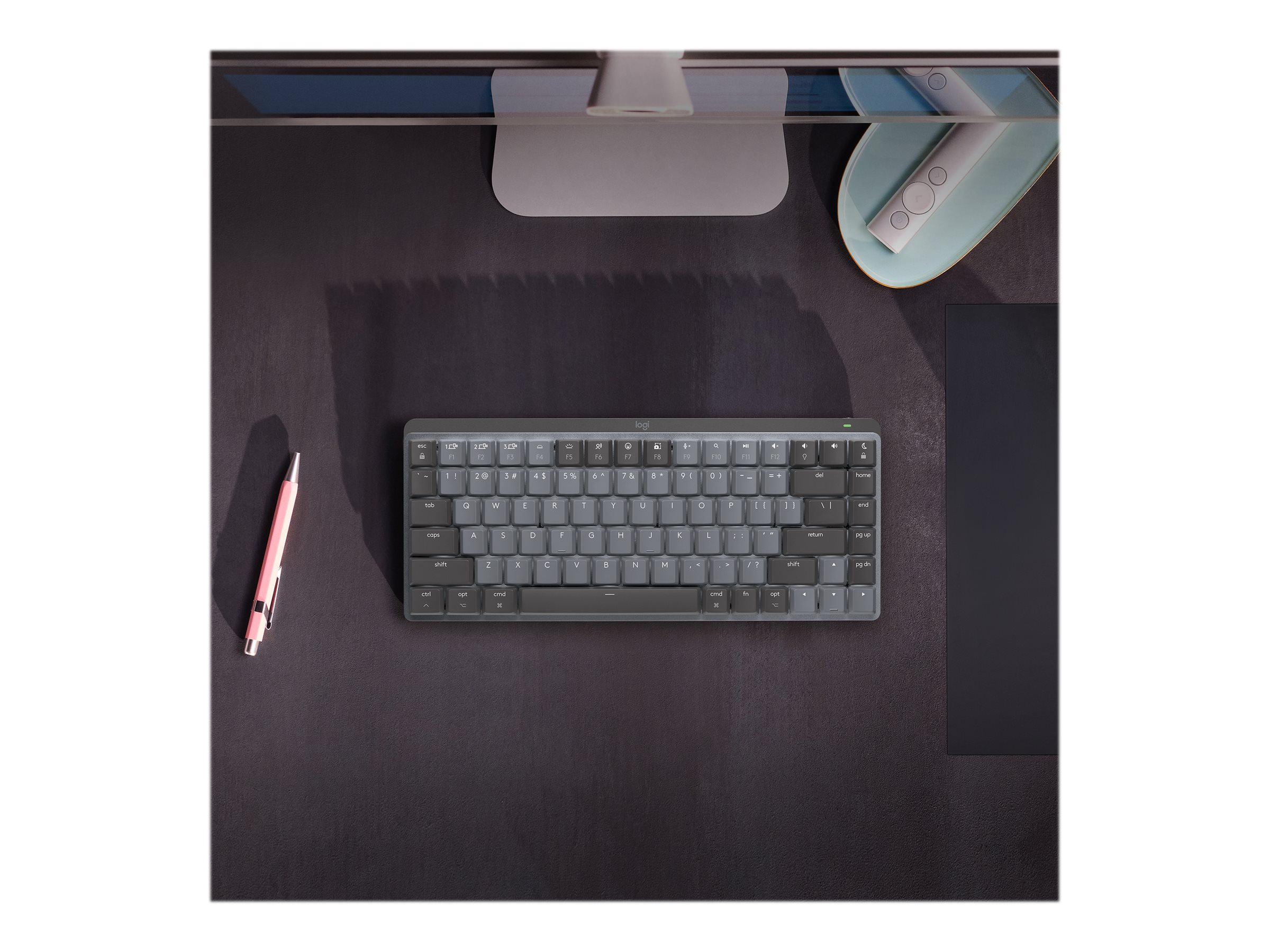 Logitech MX Mechanical Keyboard, Mini Mac, Grey (920-010831)