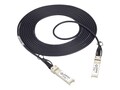 Black Box Cisco Compatible SFP+ 10-Gbps Direct Attach Cable, Black, 2m, SFP-H10GB-CU2M-BB, 37966458, Cables