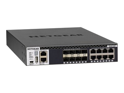 Netgear M4300-8X8F 1U RM L3 Managed Switch 8x10GbE 8x10GbE SFP+ 1x250W, XSM4316S-100NES, 31434901, Network Switches