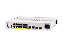 Cisco C9200CX-12P-2X2G-E Main Image from Right-angle