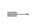 Belkin 4-Port 100W USB-C Hub and Docking Station w  USB-C to 2x USB-A, 1xUSB-C, 1x4K HDMI - Gray, AVC006BTSGY, 41249887, Docking Stations & Port Replicators
