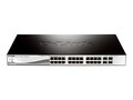 D-Link 24-Port GbE PoE Web Smart Switch w 4xGbE SFP Combo, DGS-1210-28P, 14797436, Network Switches