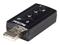 StarTech.com 7.1 USB Audio Adapter External Sound Card, ICUSBAUDIO7, 10004911, Sound Cards