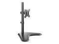 V7 Free Standing Single Desk Stand, DS1FSS, 41196805, Stands & Mounts - Desktop Monitors