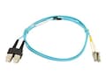 Black Box 10GB Fiber Optic Patch Cable, 50 125, Multimode, PVC, Zipcord, LC-SC, 6.6ft., EFNT010-002M-SCLC, 32881156, Cables Black Box 10GB Fiber Optic Patch Cable, 50 125, Multimode, PVC, Zipcord, LC-SC, 6.6ft., EFNT010-002M-SCLC, 32881156, Cables
