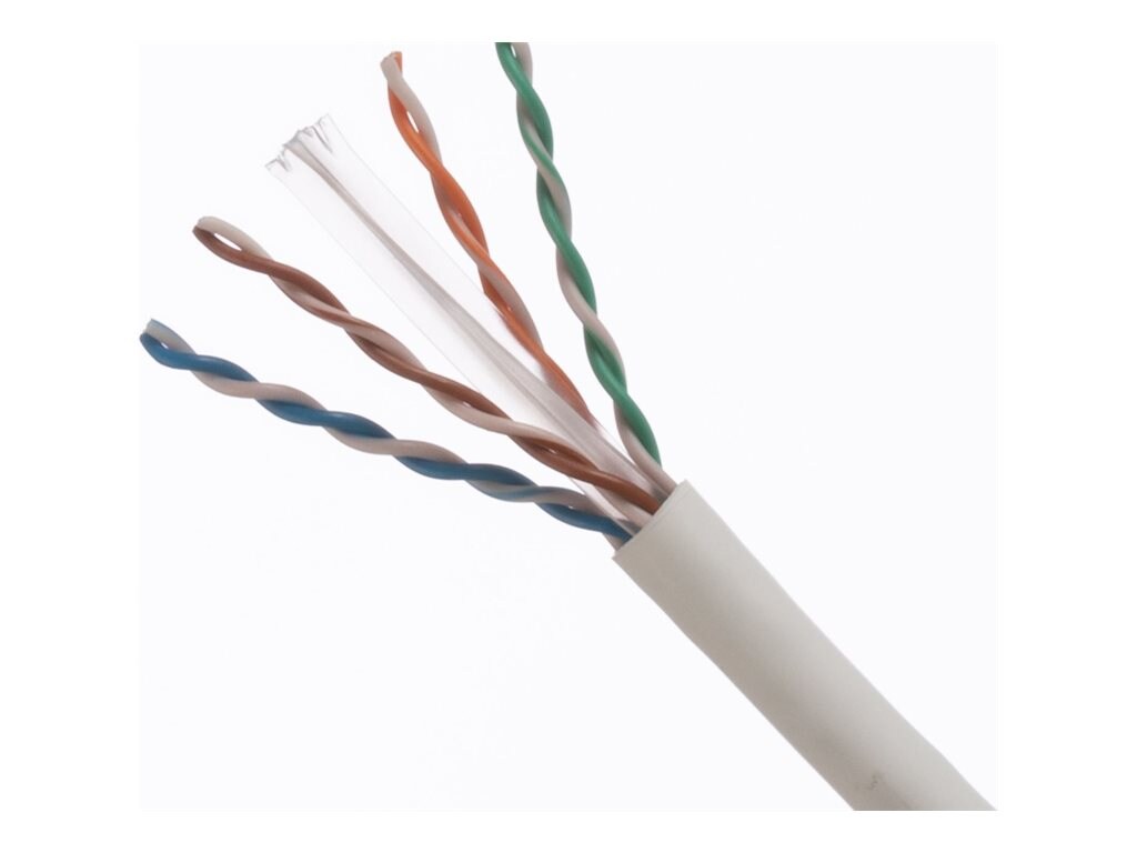 Panduit CAT6 23AWG UTP CMP Copper Cable, Blue, 1000ft (PUP6004BU-WLPZ)