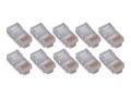 4Xem CAT5E Modular Plug for Stranded or Solid Cable, 1000-Pack, 4X1000PKC5E, 34198001, Cable Accessories