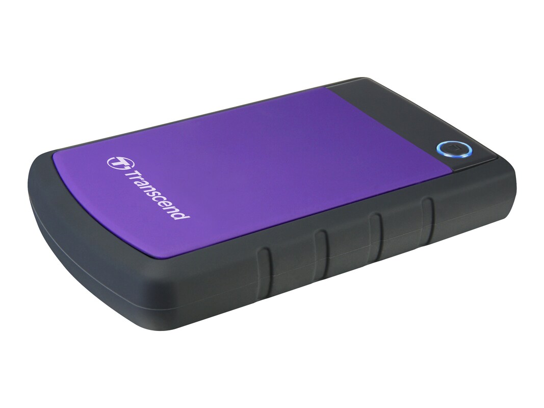 Incarijk Associëren gen Transcend 4TB StoreJet USB 3.0 Portable HDD, Purple (TS4TSJ25H3P)
