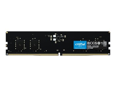 Crucial 8GB PC5-38400 288-pin DDR5 SDRAM UDIMM, CT8G48C40U5, 41330433, Memory