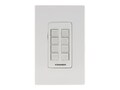 Kramer 8-button 1-Gang Control Keypad, RC-308/US-D(W/B)              , 41957314, Room Controllers & Schedulers