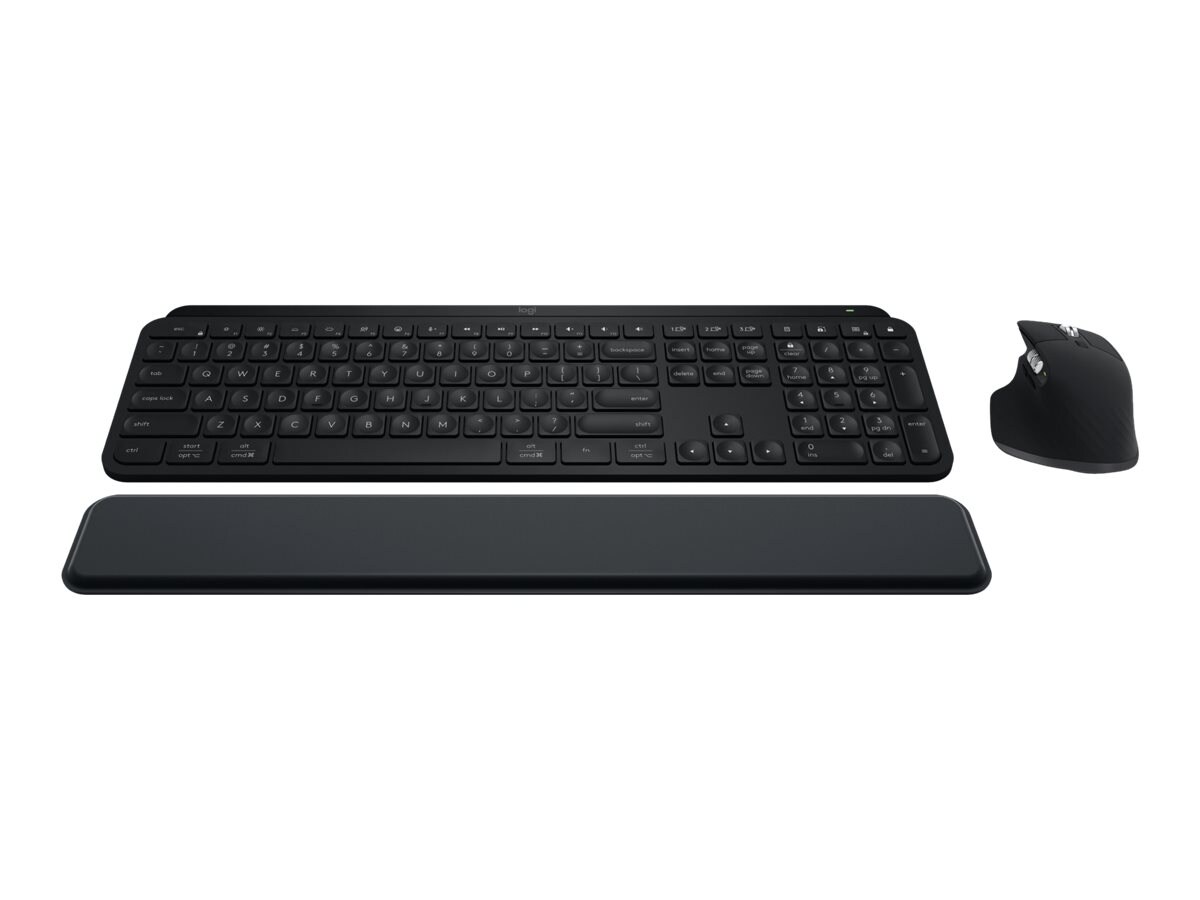 Logitech MX Keys S Combo and MX Brio Webcam