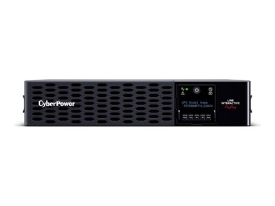 CyberPower 2U Rack Tower Smart App Sinewave 3000VA 3000W 8x NEMA 5-20R UPS w  Network Management Card, PR3000RTXL2UACN               , 41868030, Battery Backup/UPS