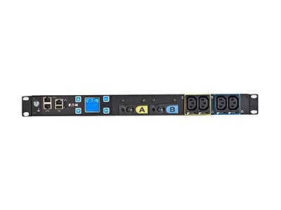 Eaton Monitored ePDU 24A 1-ph 1U L6-30P Input (16) C13 Outlets, EMIT05-10, 31649558, Power Distribution Units