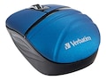 Verbatim Wireless Travel Mouse, Blue, 70705, 41047744, Mice & Cursor Control Devices Verbatim Wireless Travel Mouse, Blue, 70705, 41047744, Mice & Cursor Control Devices