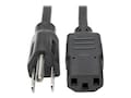 Tripp Lite AC Power Cord NEMA 5-15P to IEC-320 C13 125V 10A 18AWG SJT Black 25ft, P006-025, 16275914, Power Cords Tripp Lite AC Power Cord NEMA 5-15P to IEC-320 C13 125V 10A 18AWG SJT Black 25ft, P006-025, 16275914, Power Cords