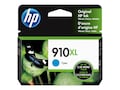 HP 910XL (3YL62AN) High Yield Cyan Original Ink Cartridge, 3YL62AN#140, 36993075, Ink Cartridges & Ink Refill Kits - OEM