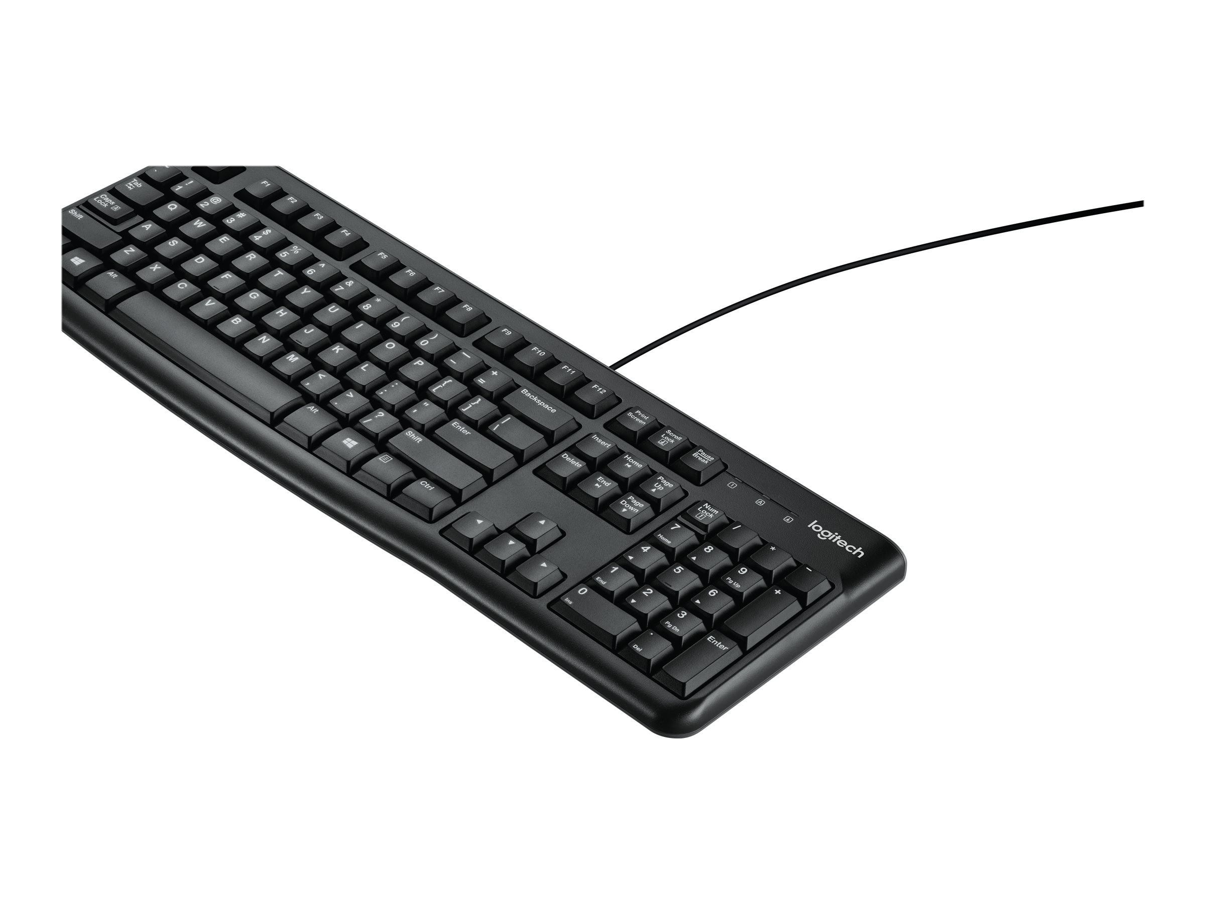 K120 Keyboard, USB, Black (920-002478)