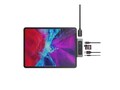 Targus HYPERDRIVE MEDIA 6-IN-1 USB-C, HD449, 41426279, USB & Firewire Hubs
