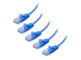 Cable Matters 160019-BLU-3X5                 Main Image from Right-angle