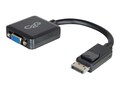 C2G DisplayPort to VGA M F Active Adapter Converter, Black, 8, 54323, 17074090, Adapters & Port Converters