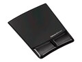 Fellowes Wrist Support, Gel, Black, 9182301, 8957763, Ergonomic Products