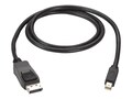 Black Box Mini DisplayPort to DisplayPort M M Cable, 10ft, ENVMDPDP-0010-MM, 18557923, Cables