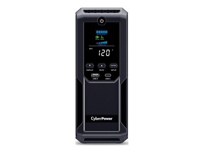 CyberPower 1350VA MINI TWR AVR UPS, CP1350AVRLCD3, 41525346, Battery Backup/UPS CyberPower 1350VA MINI TWR AVR UPS, CP1350AVRLCD3, 41525346, Battery Backup/UPS