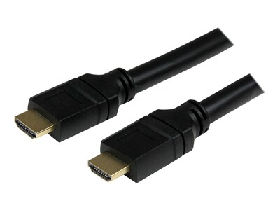 StarTech.com Plenum-Rated High Speed 4Kx2K HDMI M M Cable, Black, 50ft, HDPMM50, 16725268, Cables
