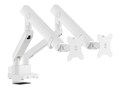 Amer Networks DUAL MONITOR MOUNT WHITE, HYDRA2B-W                     , 42075358, Monitor & Display Accessories