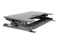 Tripp Lite WorkWise Height-Adjustable Sit-Stand Desktop Workstation, 36 x 22 Monitor Platform, WWSSD3622, 34709253, Furniture - Miscellaneous