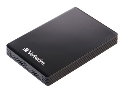 Verbatim 128GB Vx460 USB 3.1 Gen 1 External Solid State Drive - Black, 70381, 37753971, Solid State Drives - External