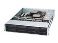 Supermicro Chassis, SuperChassis 825TQC-600LPB 2U RM E-ATX (2x)Inte AMD Family 8x3.5 HS Bays 7xSlots 600W, CSE-825TQC-600LPB, 32391405, Cases - Systems/Servers