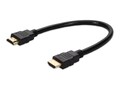 AddOn HDMI 1.4 High Speed Cable with Ethernet, 1ft, HDMIHSMM1, 37856671, Cables