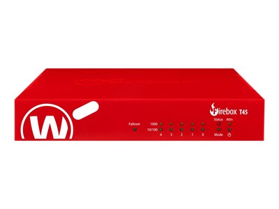 Watchguard TRADE FBX T45-POE 3Y BSSUS, WGT47413-US, 41594195, Network Firewall/VPN - Hardware