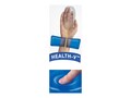 Fellowes Gel Mouse Wrist Support, Blue, 9182201, 8882589, Ergonomic Products