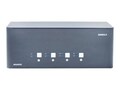 Bytecc 4-PORT 4K QUAD MONITOR HDMI2.0, KVM-HM4-4, 41779627, KVM Switches