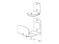 Capsa Medium CPU Holder, Accomodates 4-5.5, 1786571, 12570932, Computer Carts - Medical