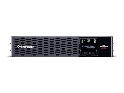 CyberPower 750VA 750W, Sine Wave, 2U, NEMA 5-15P, 10 Ft Cord, PR750RT2UC, 41767986, Battery Backup/UPS CyberPower 750VA 750W, Sine Wave, 2U, NEMA 5-15P, 10 Ft Cord, PR750RT2UC, 41767986, Battery Backup/UPS
