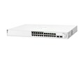 HPE Networking Instant On 1830 1U RM 195W Smart Switch 800MHz ARM 512MB RAM 256MB Flash 24xGbE (12xPoE+), JL813A#ABA, 41372113, Network Switches