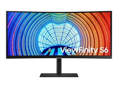 Samsung 34 S34A654UBN WQHD LED-LCD Curved Monitor, S34A654UBN, 41552412, Monitors