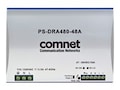 Comnet 48VDC 480Watt 10A Din Rail HIGHPWR Temp PWR Supply -40 C to +71 C , PS-DRA480-48A, 36274732, Power Supply Units (internal)