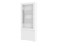 Chief Manufacturing Impact Floor Mounted Kiosk, Portrait 55 White, LF55UWP, 41219607, Digital Signage Kiosks & Kiosk Enclosures