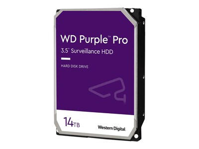 Western Digital 14TB WD Purple Pro SATA Hard Drive, WD142PURP, 41688453, Hard Drives - Internal