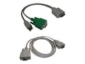 Topaz DB9 (M) to DB9 (F) and USB Type A (M) Y-Cable, A-CSA4-3, 16910341, Cables