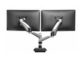 VARIDESK Dual-Monitor Arm for Displays up to 27, 48003, 41488855, Stands & Mounts - Desktop Monitors
