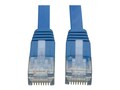 Tripp Lite Cat6 Flat, Snagless Patch Cable, Blue, 25ft, N201-025-BL-FL, 10330564, Cables