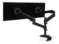 Ergotron LX Pro Dual Stacking Arm, C-Clamp - Black, 45-714-292 , 42117373, Stands & Mounts - Desktop Monitors Ergotron LX Pro Dual Stacking Arm, C-Clamp - Black, 45-714-292 , 42117373, Stands & Mounts - Desktop Monitors