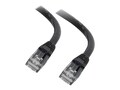C2G Cat6 Snagless Unshielded (UTP) Network Patch Cable, Black, 3ft, 27151, 5165621, Cables