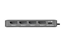 StarTech.com QUAD-USB-DP-ADAPT              Main Image from Front