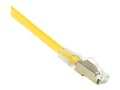 Weltron Winston CAT6A 26AWG Shielded Patch Cable, Yellow, 7ft, 90-C6ABS-YL-007               , 41847068, Cables